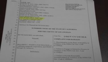 Ex-employee for Dolores Huerta Foundation sues organization over labor violations