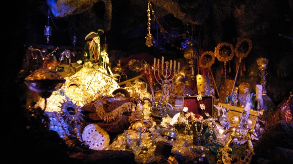 "Pirates of the Caribbean" Ride at Disneyland (Photo by Barry King/WireImage) *** Local Caption ***