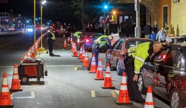LAPD Announces DUI checkpoints in West L.A. this weekend
