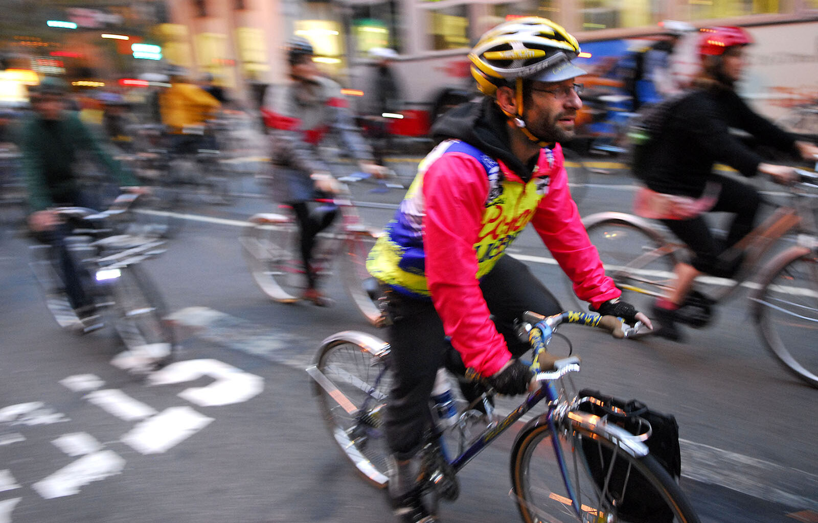Is SFPD going after cyclists on Market Street?