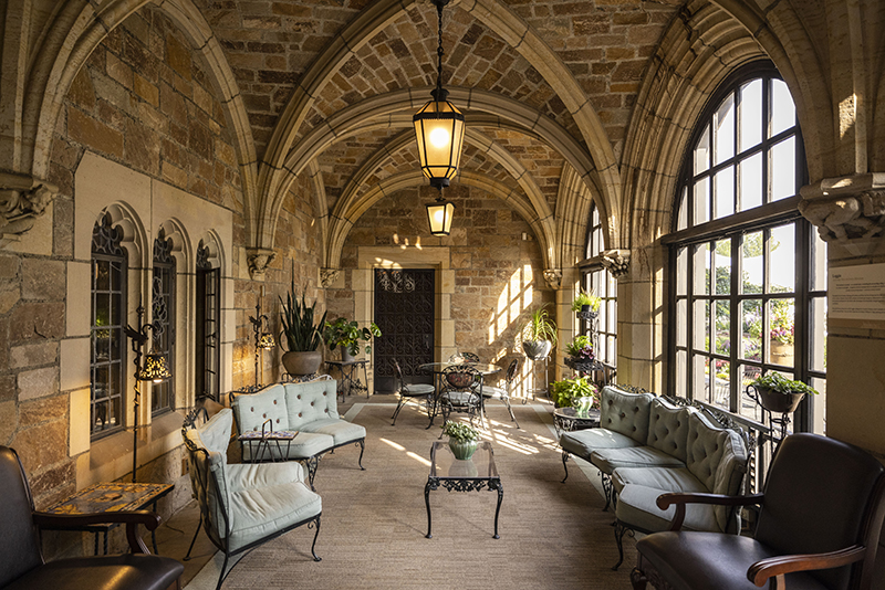 The solarium of Meadow Brook Hall