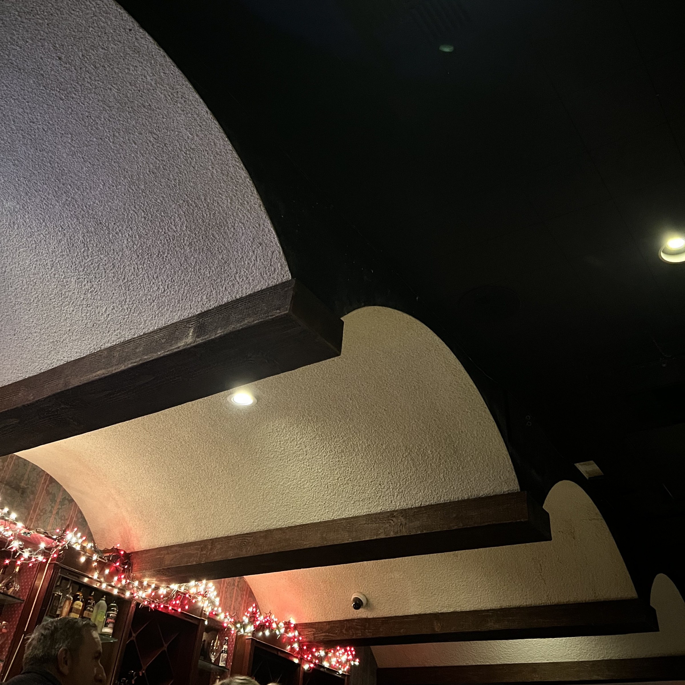 Arches inside Taix in Echo Park.