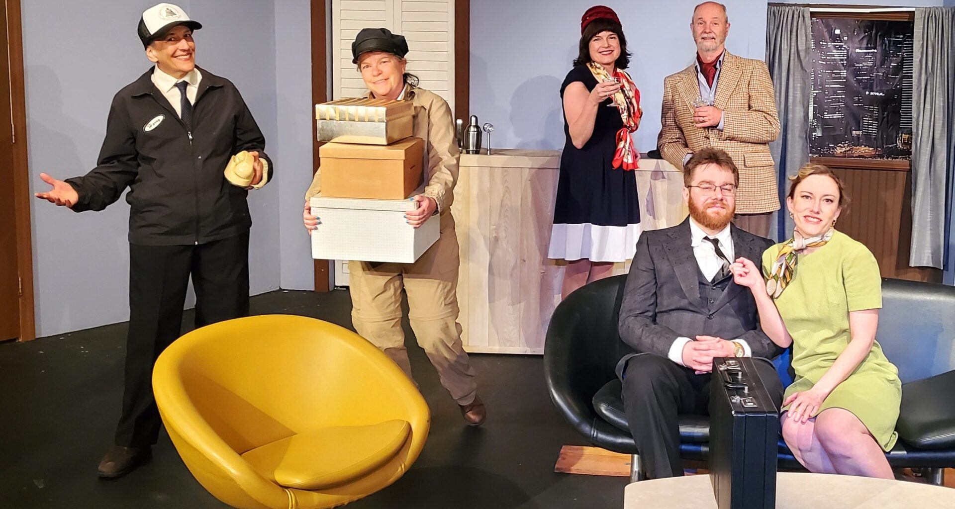 The Santa Clara Players bring Neil Simon's "Barefoot in the Park" to the stage at Hall Pavilion now through March 14.