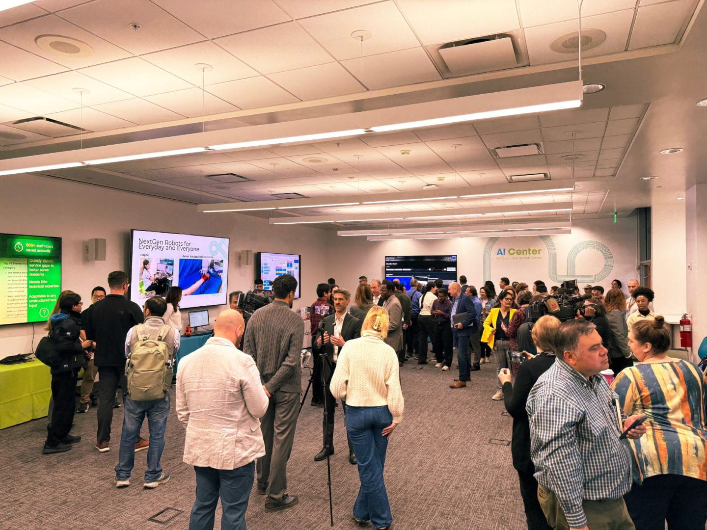 AI Center for CIvic and Social Good, SJSU King Library, City of San José