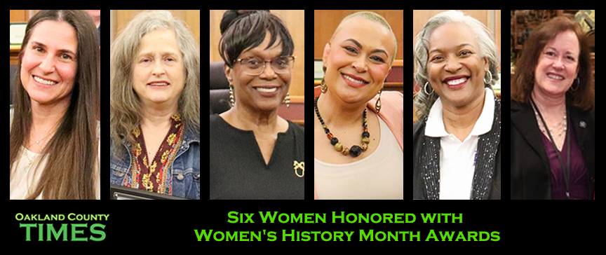 Six Women Honored with Women's History Month Awards