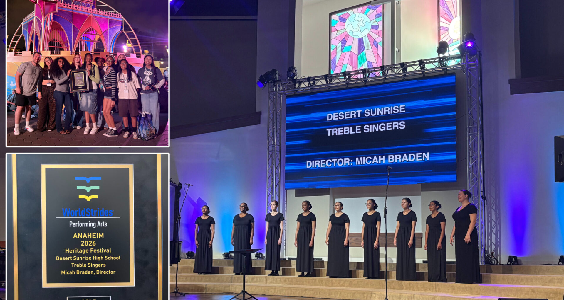 Desert Sunrise choir earns gold at national festival in Anaheim