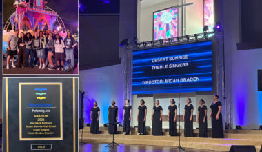 Desert Sunrise choir earns gold at national festival in Anaheim