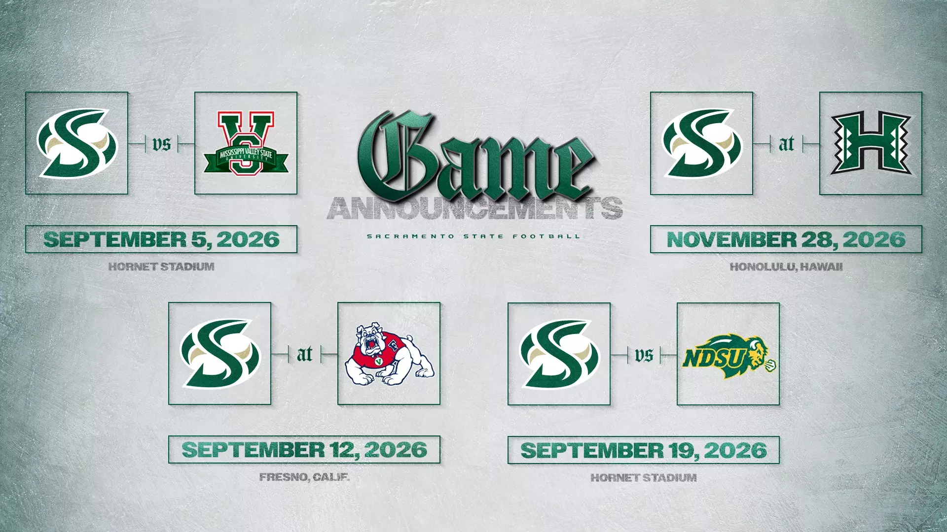 2026 Non-Conference Football Schedule