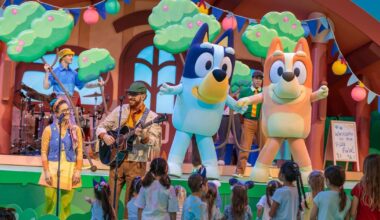 "Bluey"-themed attraction makes debut at Disneyland