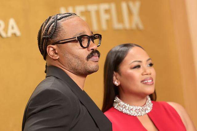 LOS ANGELES, CALIFORNIA - MARCH 01: (L-R) Ryan Coogler and Zinzi Coogler attend the 32nd Annual Actor Awards at Shrine Auditorium and Expo Hall on March 01, 2026 in Los Angeles, California. (Photo by Emma McIntyre/FilmMagic)