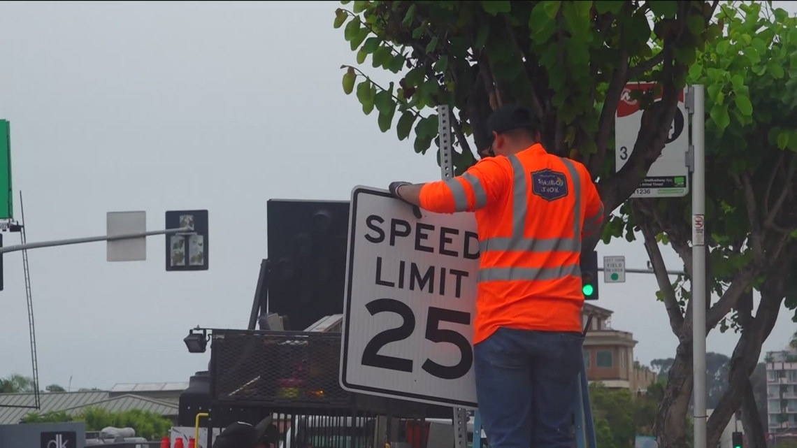 San Diego City Council votes to lower speed limits on 20% of city streets