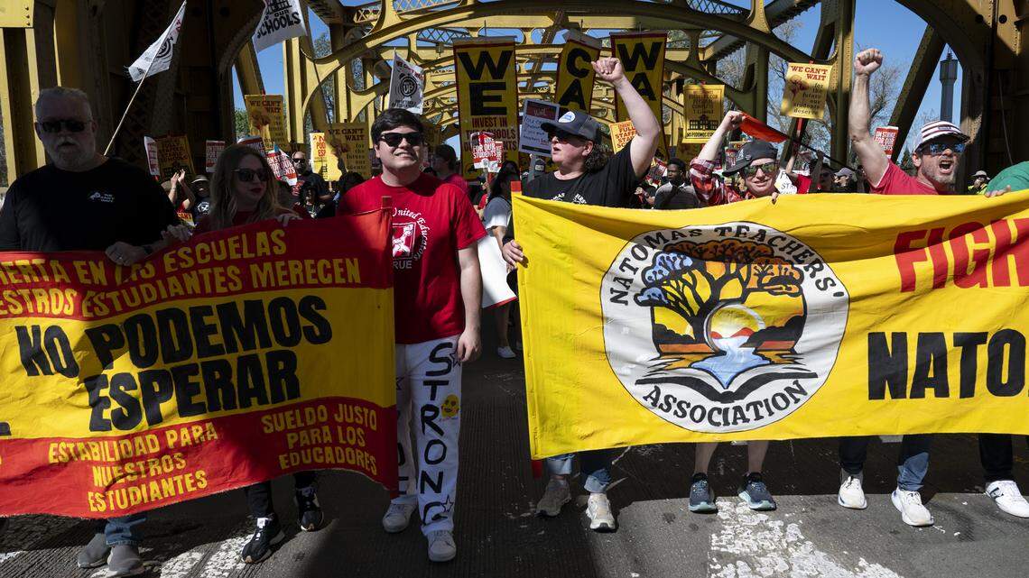 California educators strike over pay and staffing