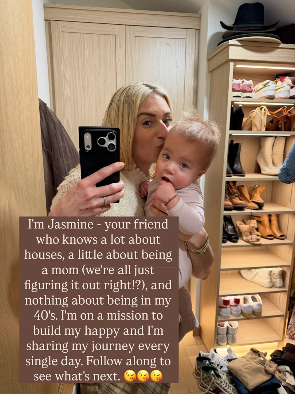 Roth, who shares children Hazel, 5, and Darla, 18 months, with spouse Brett Roth, noted that it hasn't come without its challenges. <span class="image-credit">(jasminerothofficial/Instagram)</span>