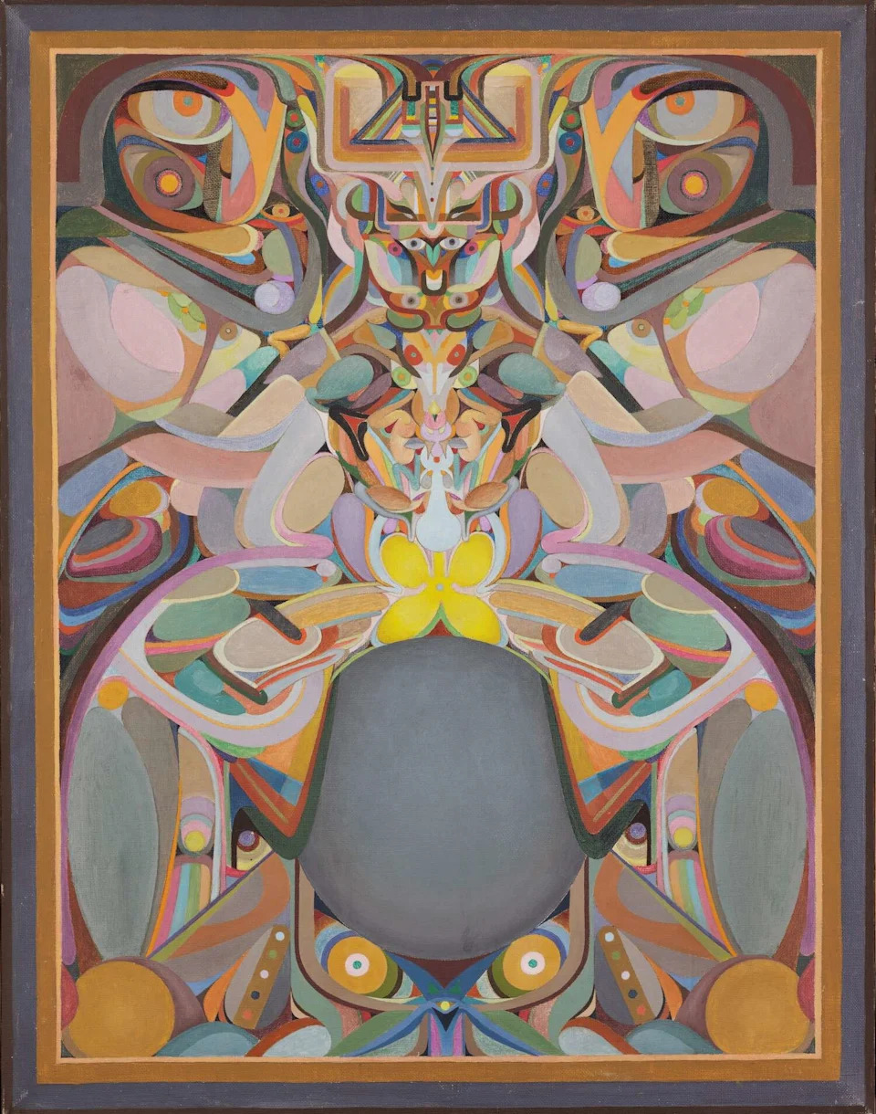 Marie Wilson, "Pillar of the Central Void," 1961-62. (Scott Saraceno/Gallery Wendi Norris)