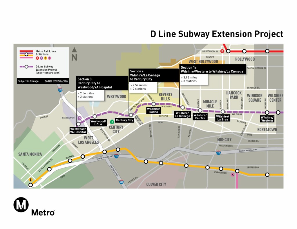 Metro Purple Line subway extension between Koreatown, Beverly Hills opens May 8 – Daily Breeze