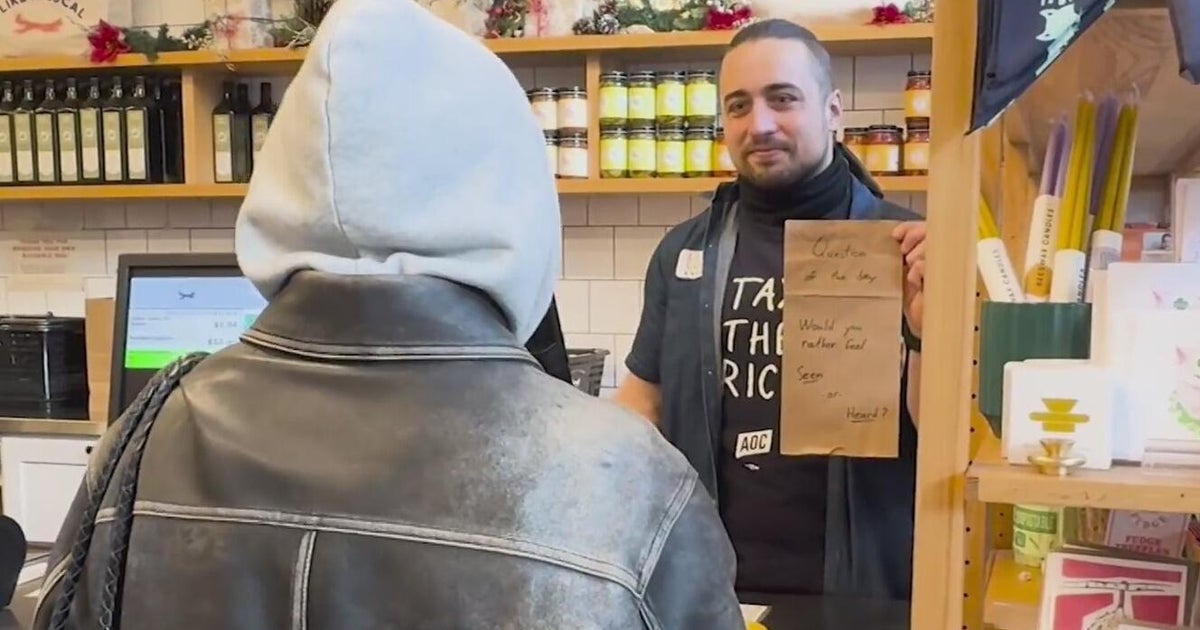 SF grocery store cashier asks customers daily questions to build community