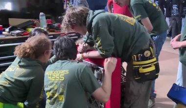 Robotics competition at Hollister High School inspires students across California