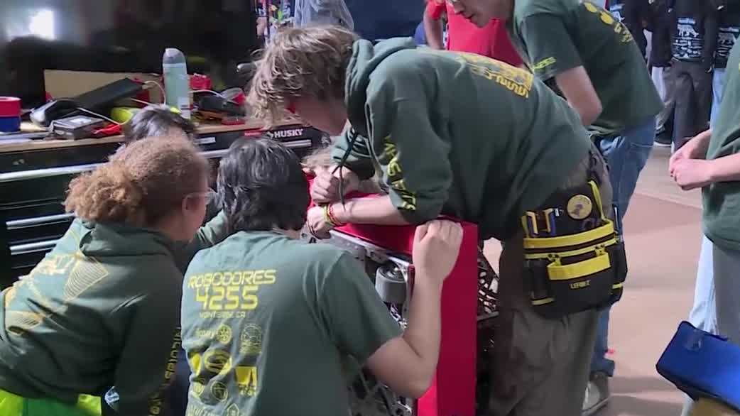 Robotics competition at Hollister High School inspires students across California
