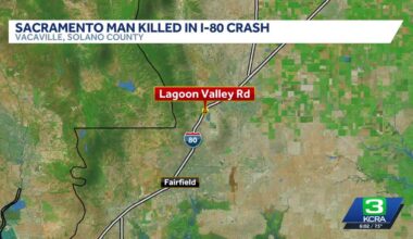 Sacramento man dead after being run over twice following I-80 vehicle crash, CHP says