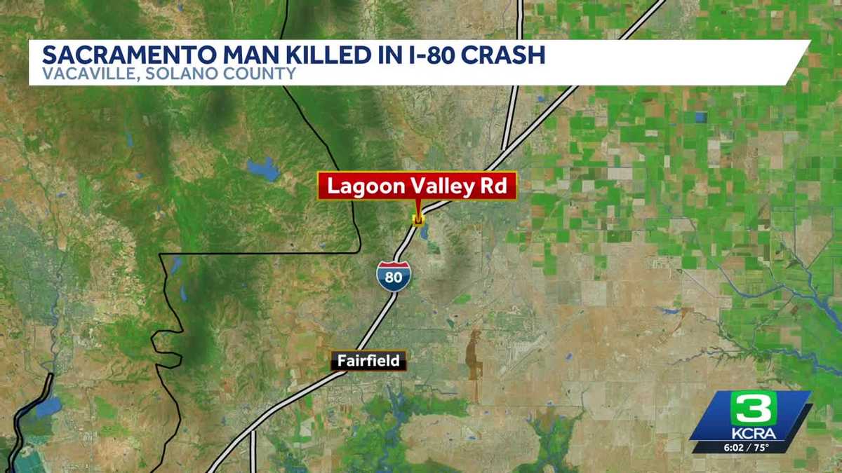 Sacramento man dead after being run over twice following I-80 vehicle crash, CHP says