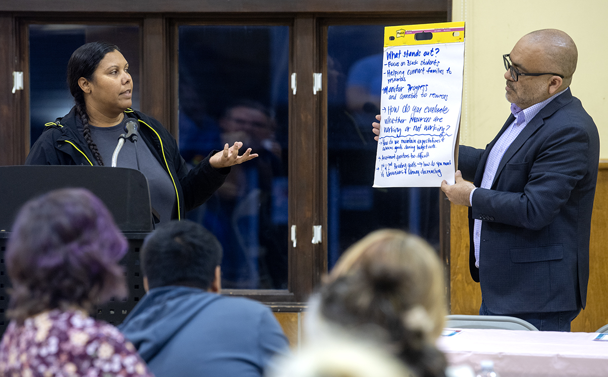 With layoffs set to take effect, librarians and parents press school board to reverse cuts • Long Beach Post News