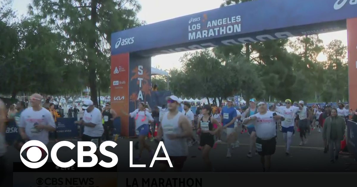 LA Marathon kicks off at Dodger Stadium