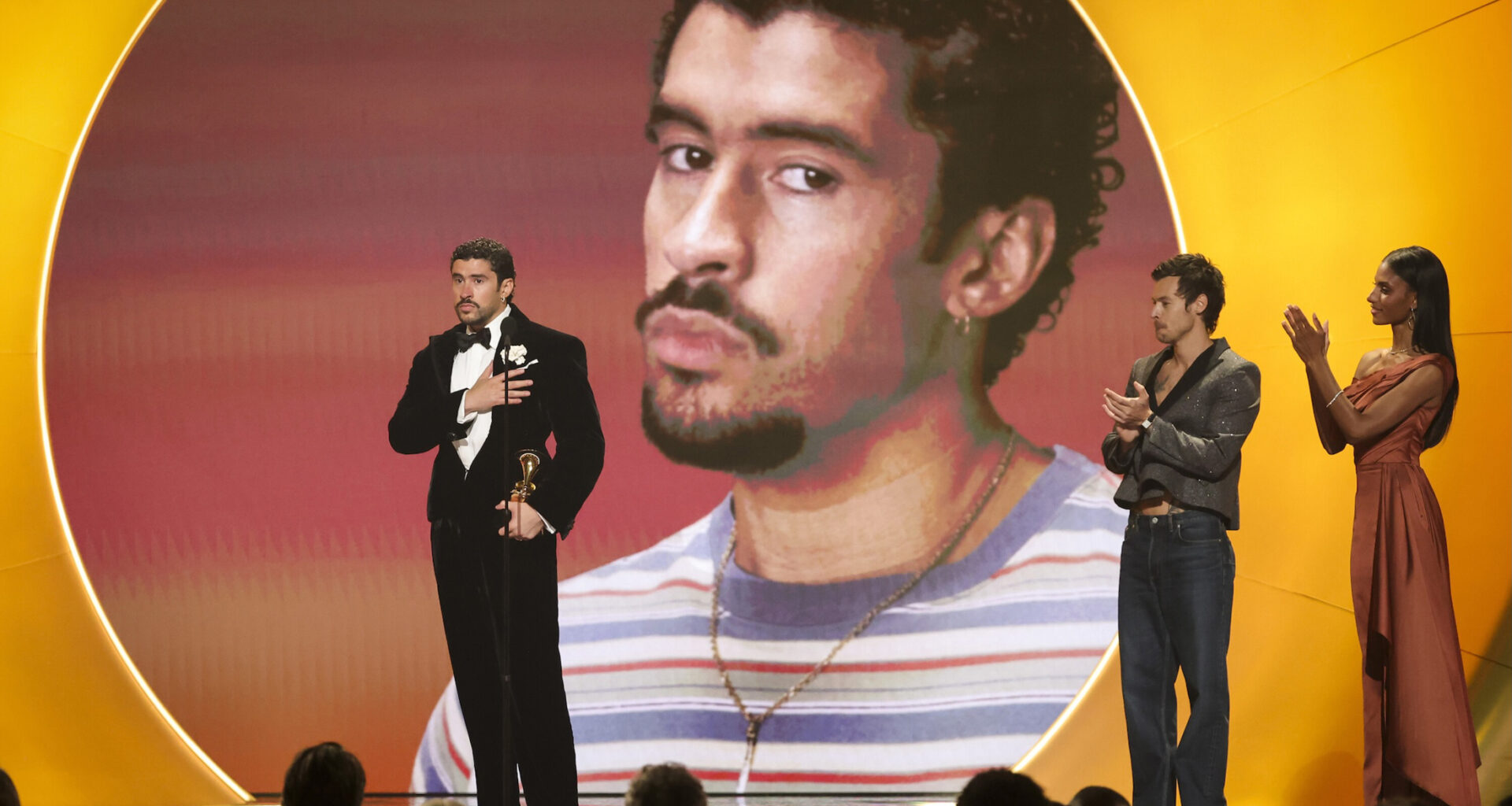 Page 28: Bad Bunny Protests ICE and More From Awards Season