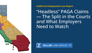 “Headless” PAGA Claims — The Split in the Courts and What Employers Need to Watch