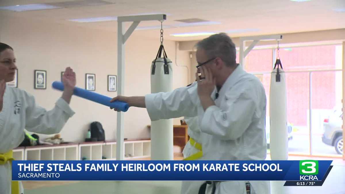 Karate School pleads for help after theft of family heirloom