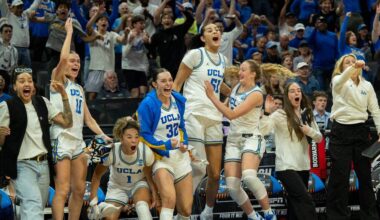 UCLA dominates Minnesota in Sacramento; Denise Curry watches