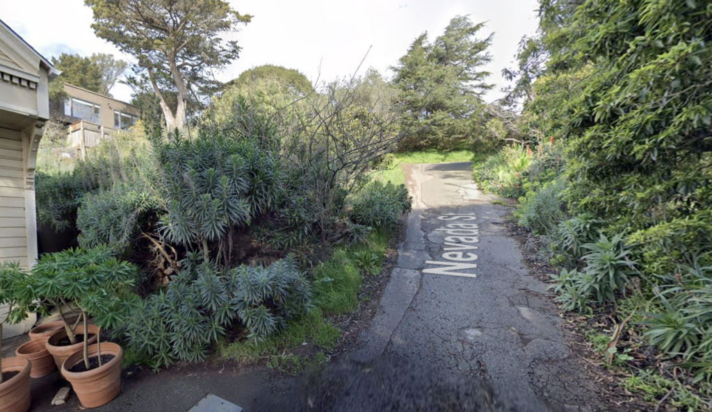 36 Nevada Street Current Site, image via Google Street View