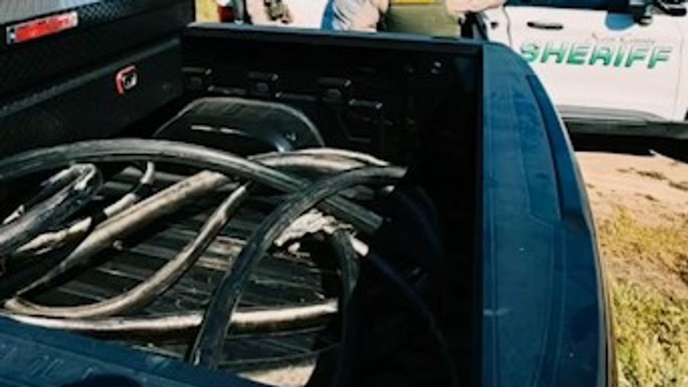 14 people were arrested after a multi-agency enforcement operation in Oildale on Monday. PHOTO: KCSO