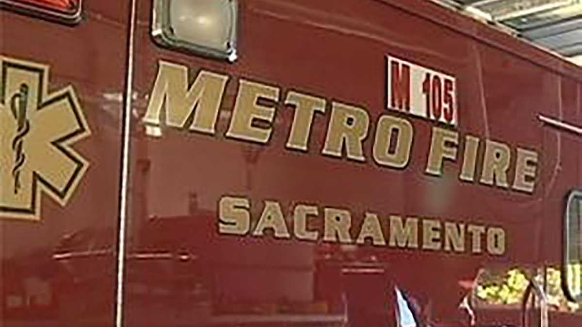 Crews battle a house fire in Fair Oaks on Wednesday