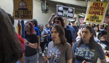 Twin Rivers teacher strike reaches 11 days with tense rally