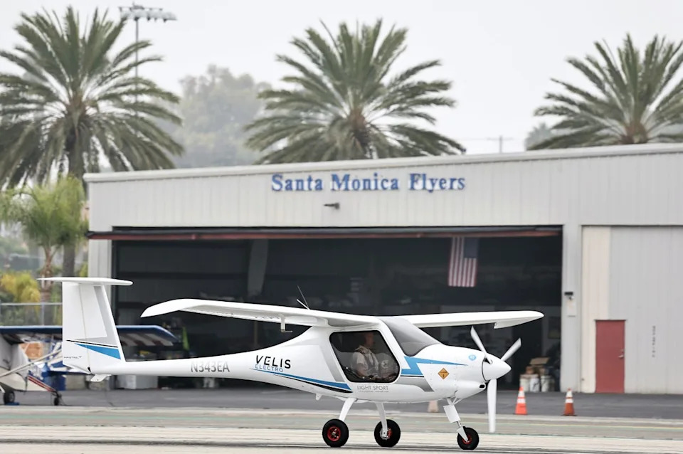 The 107-year-old Santa Monica Airport in California will close in about two years after roughly 50 years of complaints from locals (Getty Images)