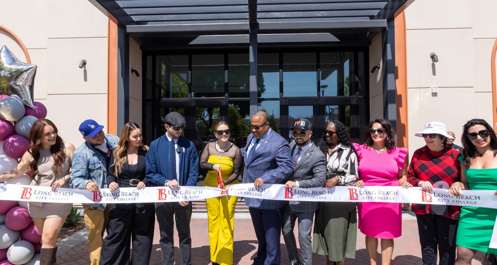Jenni Rivera Performing Arts Center Ribbon-Cutting Photo