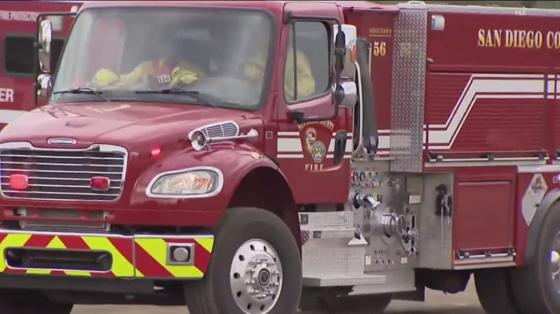 San Diego County fire officials warn of rising wildfire risk as temperatures climb