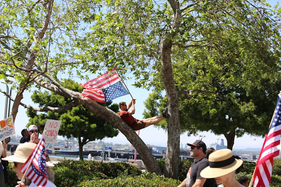 The march started at San Diego’s Waterfront Park (Take Action San Diego).