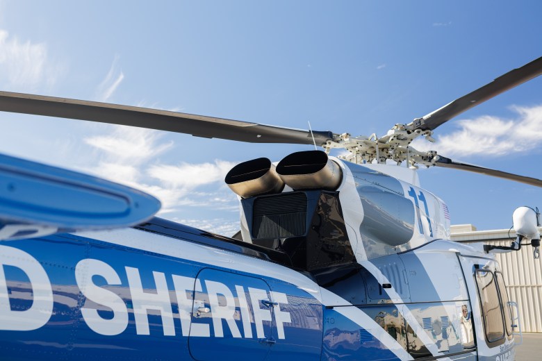 412EPX helicopter. Photo courtesy of the San Diego County Sheriff's Department.
