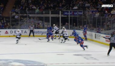 Laferriere's 3-point performance powers Kings over Rangers