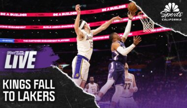 Kings’ lethargic first quarter leads to loss vs. Lakers – NBC Sports Bay Area & California