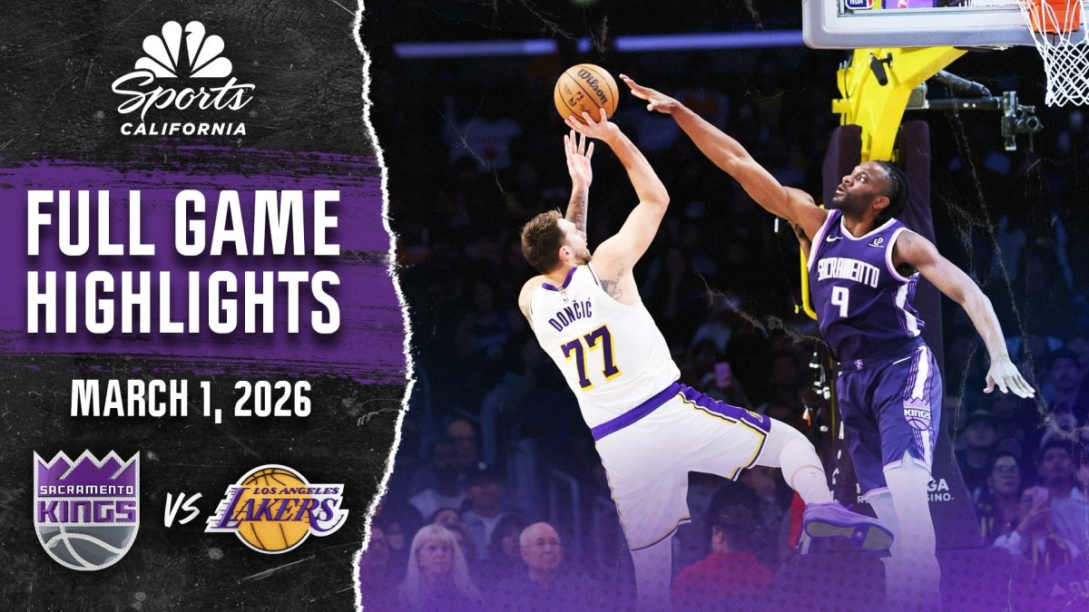 Watch full game highlights of Kings’ 128-104 loss vs. Lakers – NBC Sports Bay Area & California
