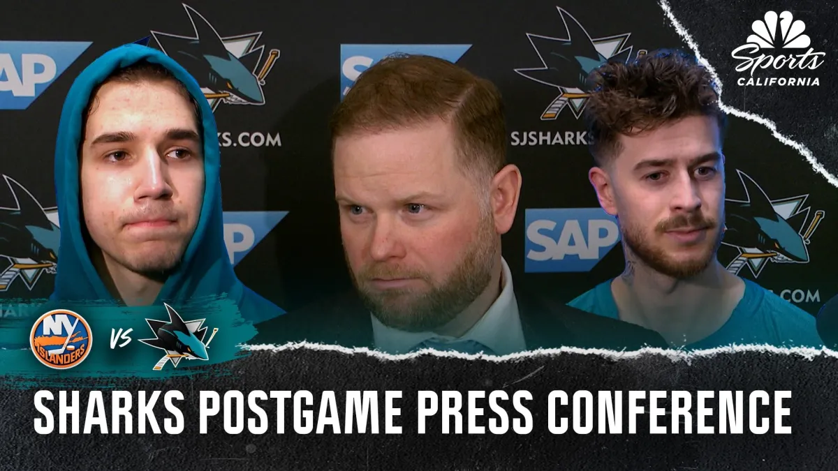 Ryan Warsofsky, Sharks break down San Jose’s 2-1 OT loss – NBC Sports Bay Area & California