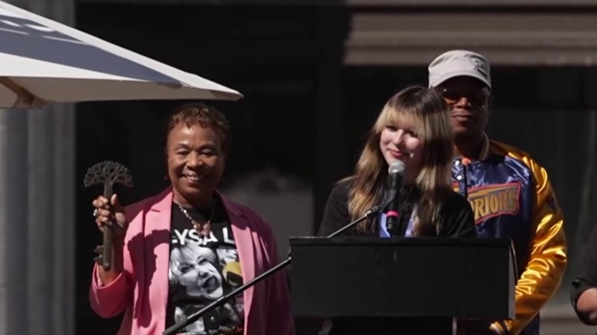 Oakland celebrates Olympic champion Alysa Liu at hometown rally – NBC Bay Area