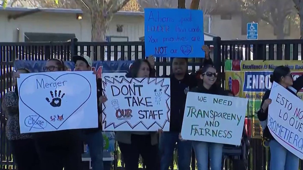 Parents rally against changes from school merger in San Jose – NBC Bay Area