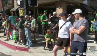 A large crowd shows up for the 44th Annual St. Patrick’s Day Parade at Balboa Park – NBC 7 San Diego