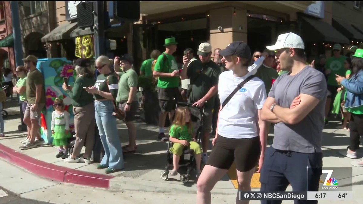 A large crowd shows up for the 44th Annual St. Patrick’s Day Parade at Balboa Park – NBC 7 San Diego