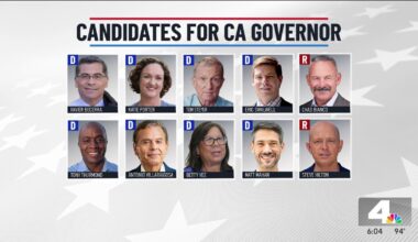 Upcoming CA gubernatorial debate is ‘whites only,’ candidates say – NBC Los Angeles