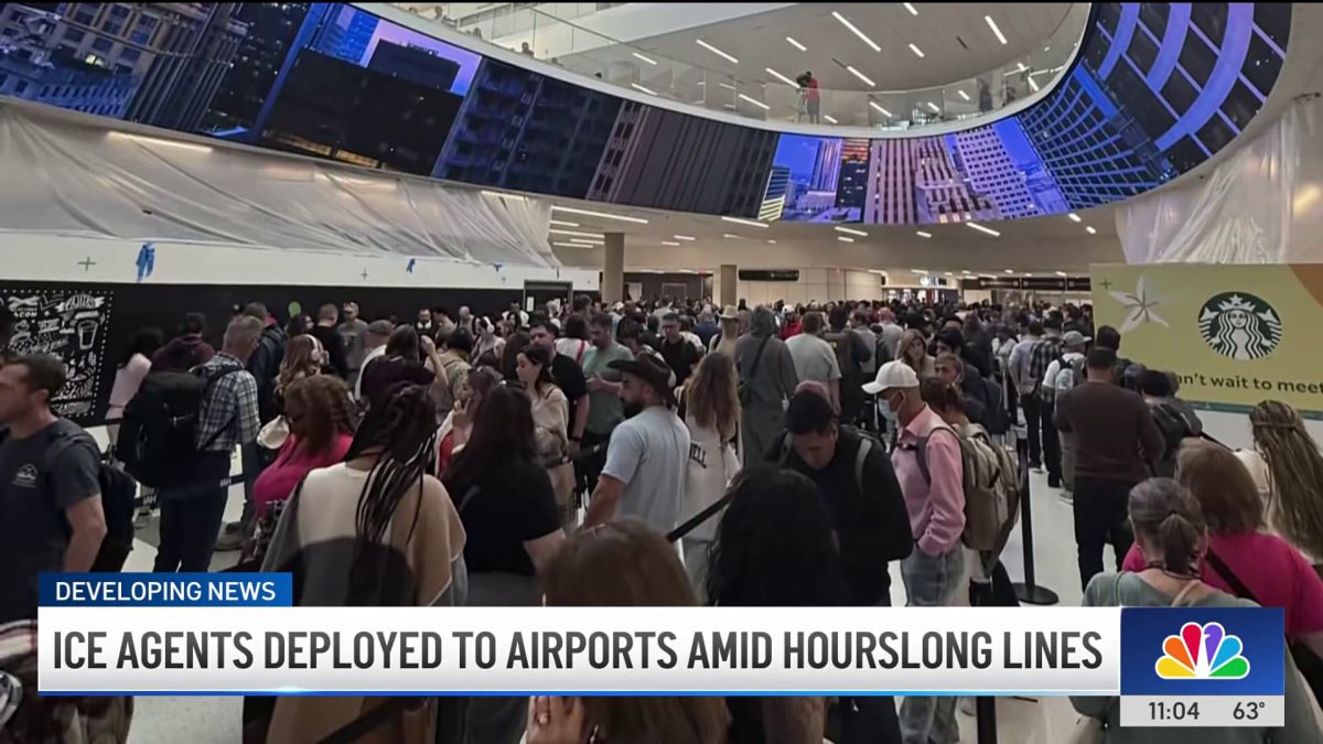 ‘Horrendous.’ Travelers describe going through long airport lines – NBC Los Angeles