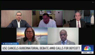 Did USC’s ‘rigged’ algorithm invite only white candidate to debate? – NBC Los Angeles